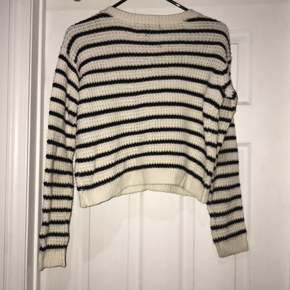 Striped Long Sleeve Sweater - Picture 2 of 2